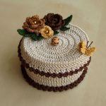 crochet jewelry box photo decoration