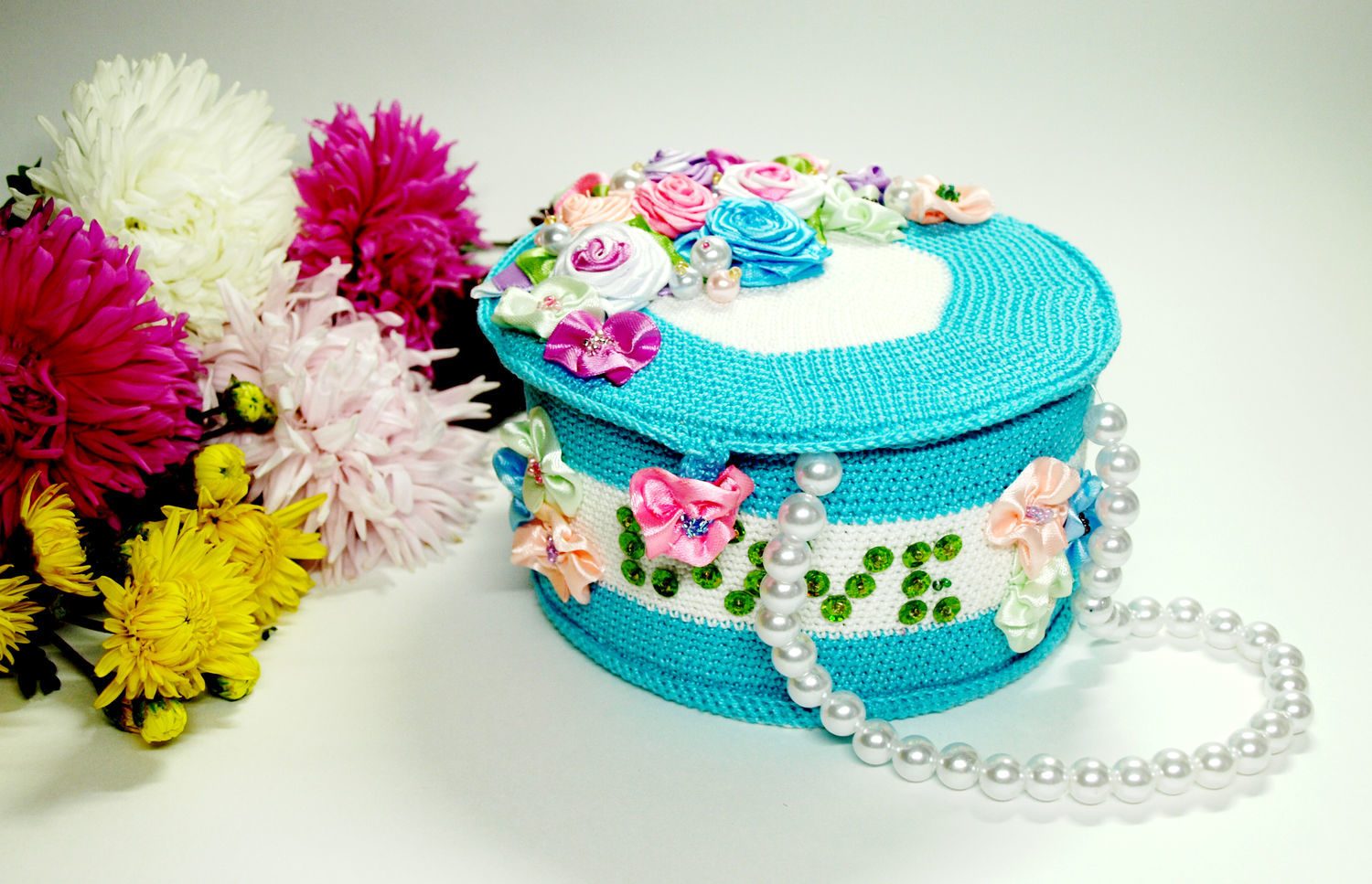 crochet jewelry box decor ideas