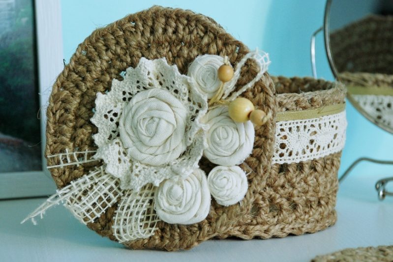 crochet jewelry box design ideas