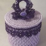 crochet jewelry box