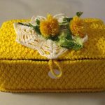 crochet jewelry box photo decor