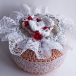 crochet jewelry box photo decoration