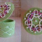 crochet box photo options