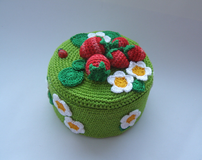 mga ideya sa pagpili ng crochet box