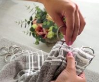 hoe een gordijntape te naaien