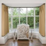Sand curtains for bay window