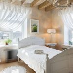 curtains in the interior of the bedroom design ideas