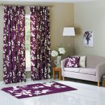 curtains to gray wallpaper decoration ideas