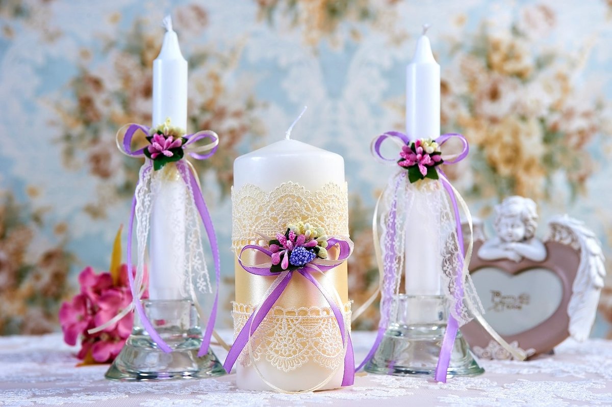 wedding candles design