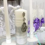 wedding candles photo clearance