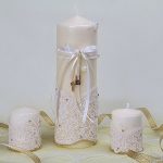 pomysły dekoracji świec ślubnych