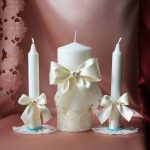 vjenčanje svijeće ukras ideje