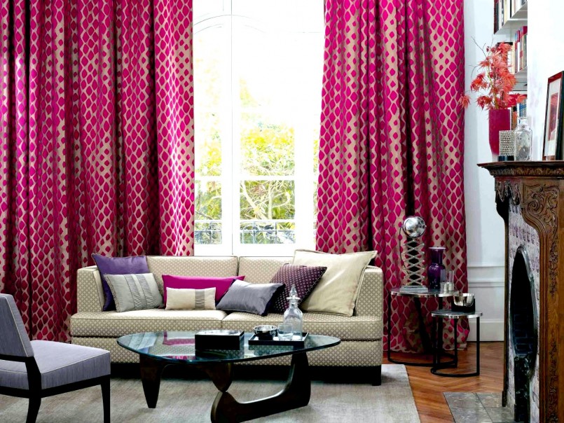 fabric materials for curtains photo interior
