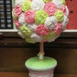 Topiary from napkins do it yourself design ideas