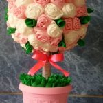 Topiary from napkins do-it-yourself design ideas