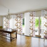 Japanese curtains with eco motives