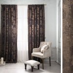 jacquard curtains interior ideas
