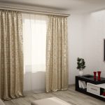 jacquard curtains interior