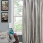 jacquard curtains interior photo