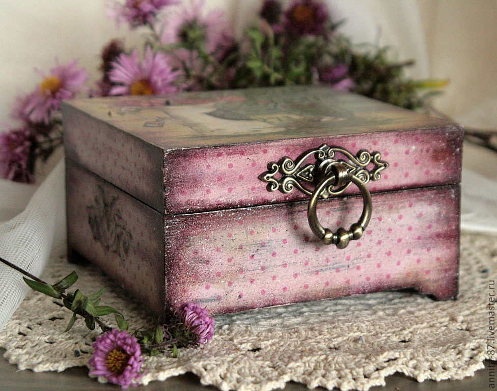 dekorativna kutija za nakit foto dekor