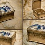 decoupage jewelry box palamuti ideya