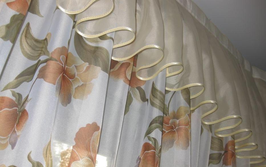 kung paano mag-hem curtains at tulle