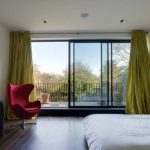 bedroom curtains with balcony photo ideas