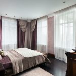curtains to the bedroom with balcony decoration ideas