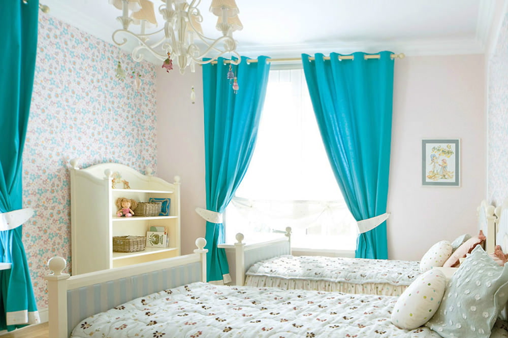 turquoise curtains ideas review