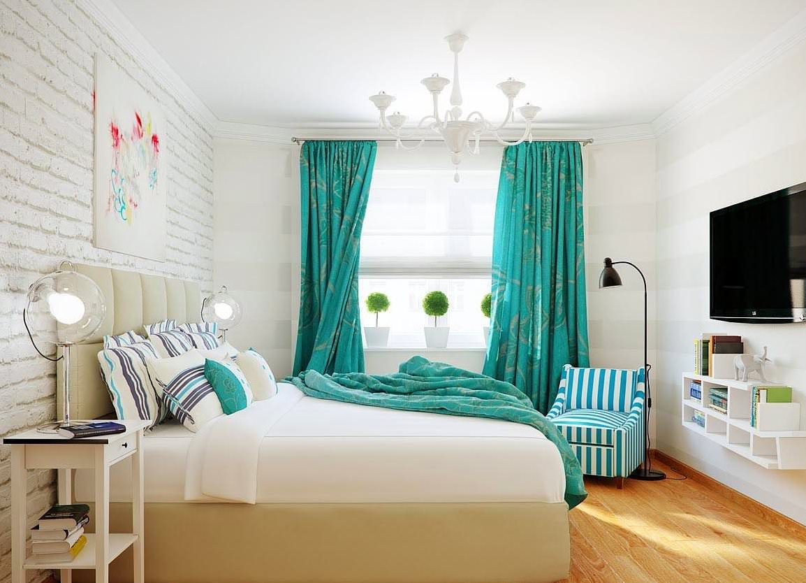 turquoise curtains types of photos