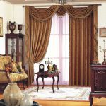 swag for curtains photo interior