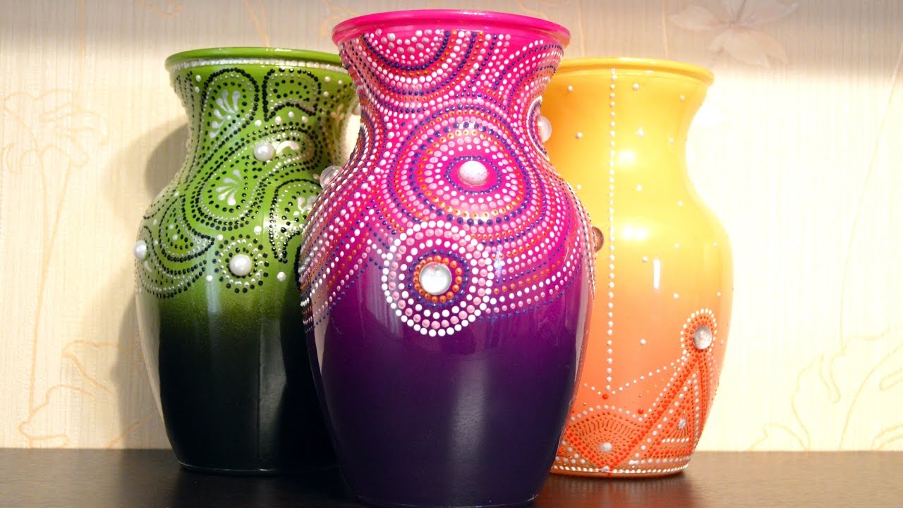 dekoracija vaze sa štukom