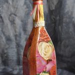 decoupage wine bottles do it yourself design ideas