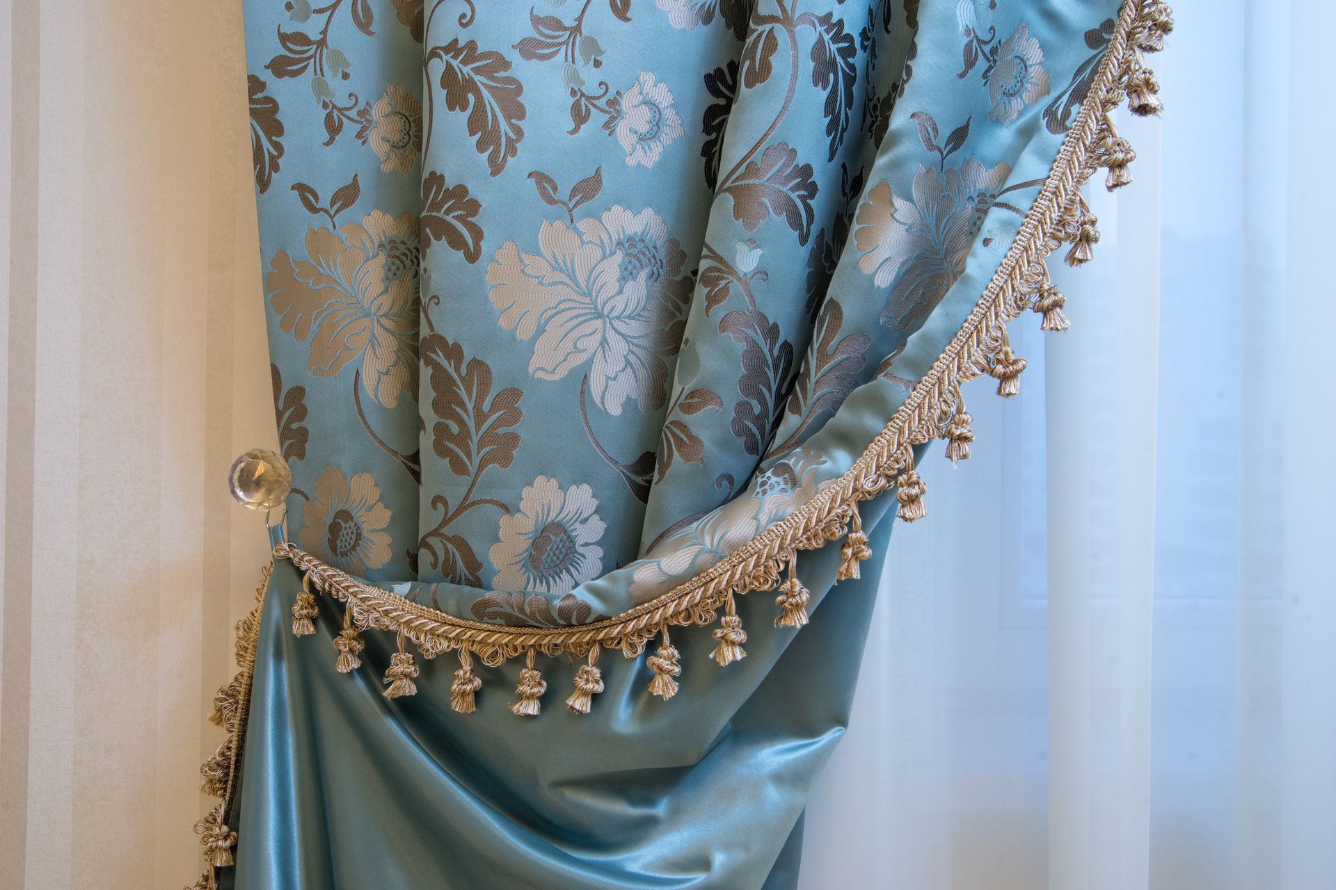 double sided curtains photo