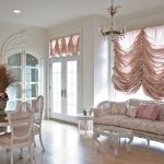 french tulle in the living room