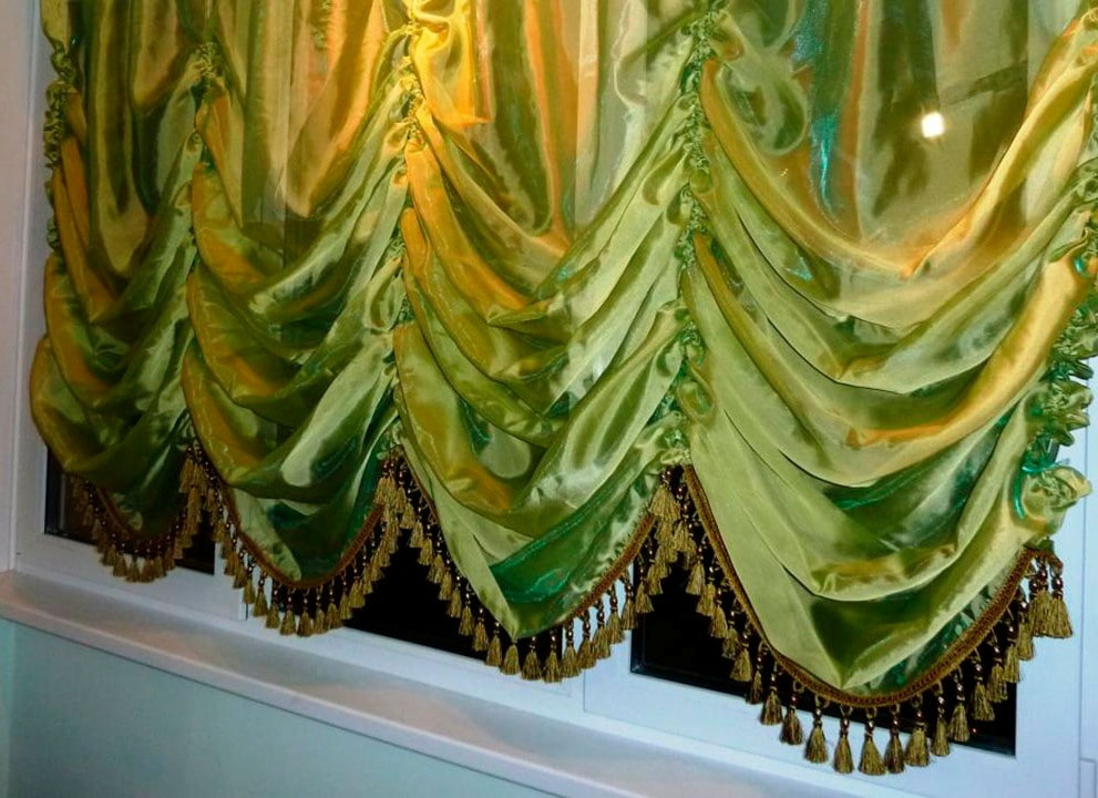 franska gardiner foto interiör