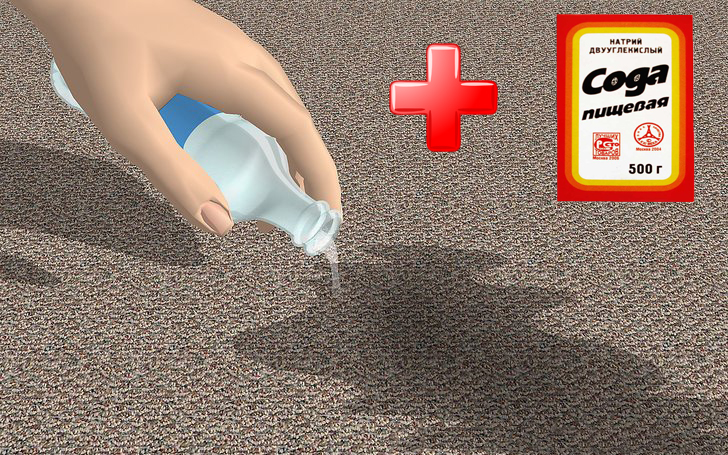 how to get rid of cat urine smell on soda carpet