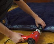 how to inflate the mattress package