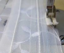 how to hem tulle with your own hands