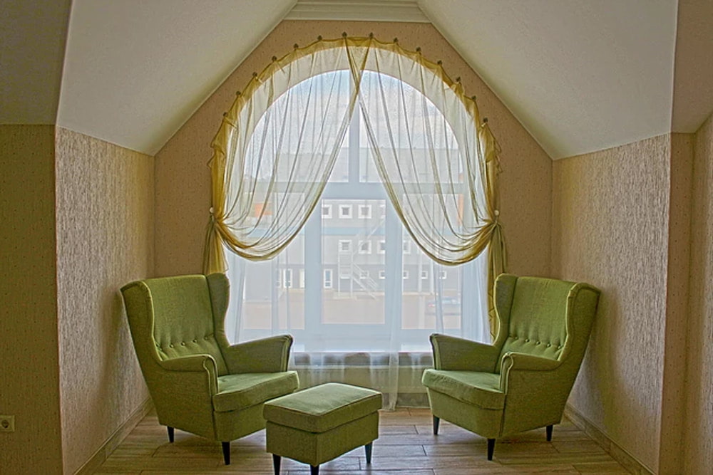how to hang the curtains without eaves photo registration