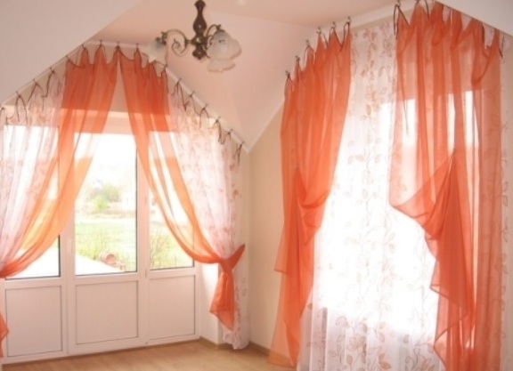 how to hang curtains without curtain