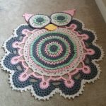 zdjęcia ozdobne sowy dywanowe