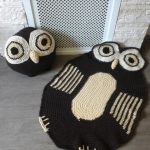 disenyo ng mga alpombra ng owl
