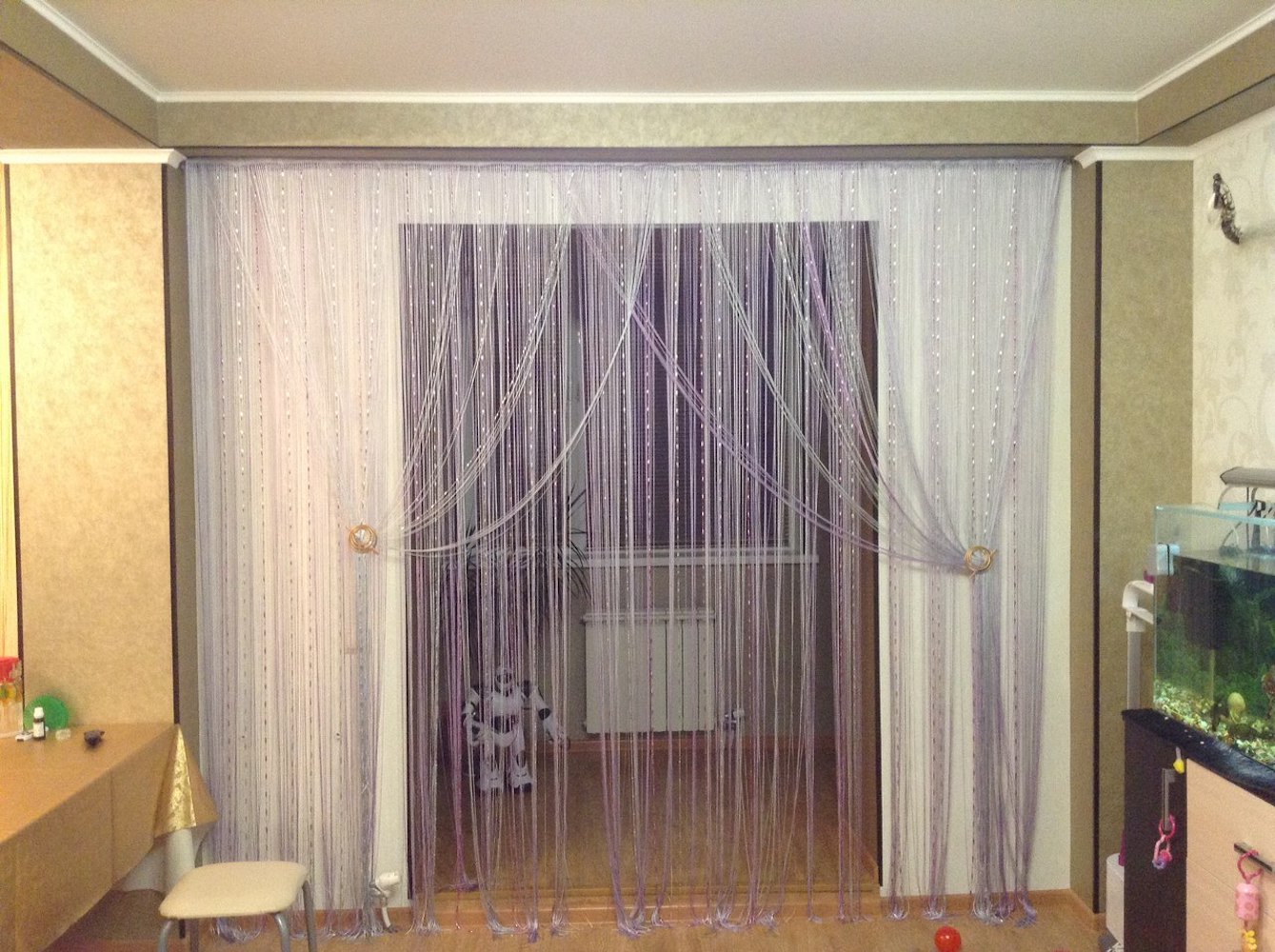 Rope room curtains