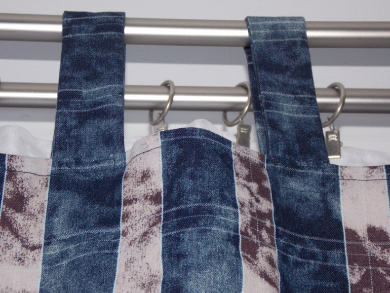 unusual jeans curtains