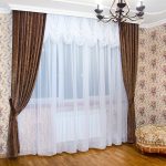 calculation of fabric for curtains interior photo