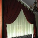 curtains and tulle without cornice decor