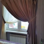 curtains and tulle without cornice design ideas