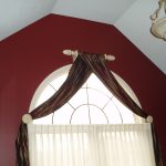 curtains and tulle without cornice decoration ideas