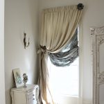 Curtains on one side of the window design ideas